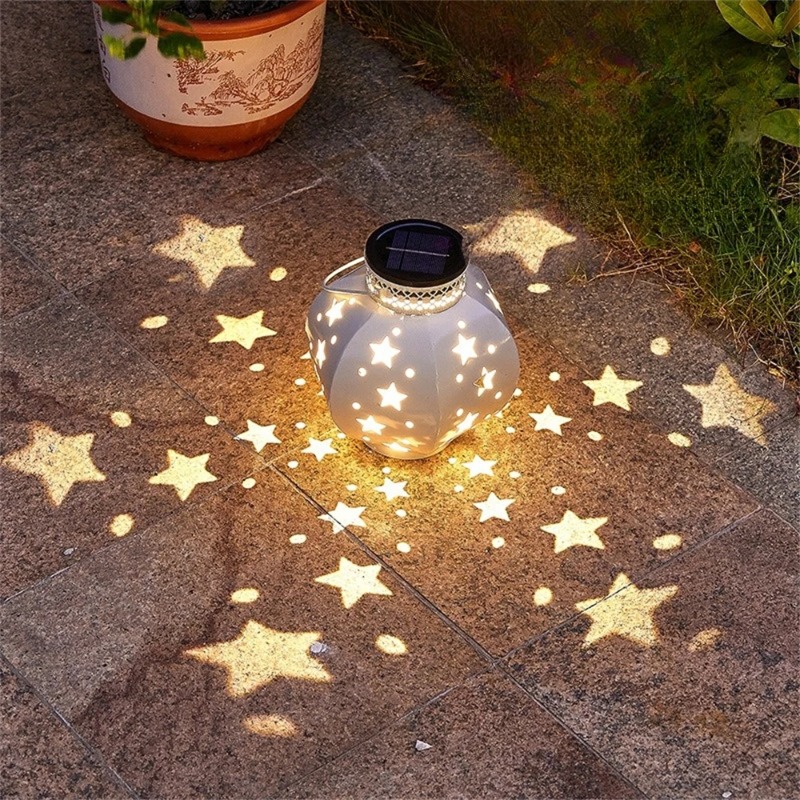 Outdoor Lighting Diy - مصباح حديقة على شكل نجمة، أضواء