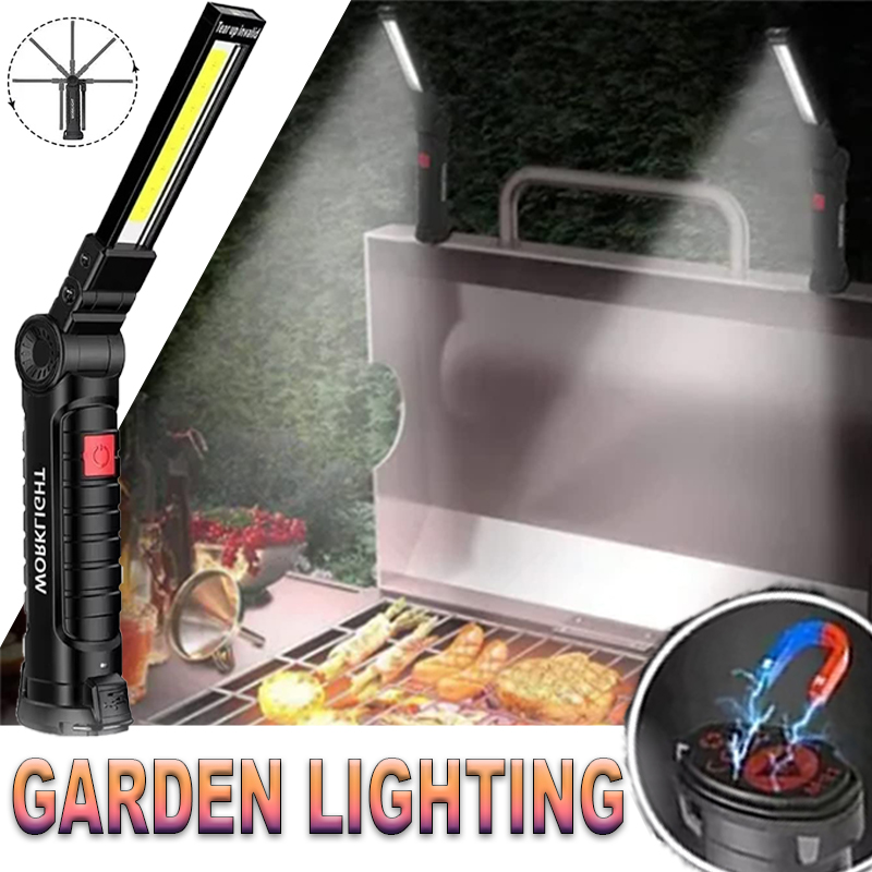 Outdoor Lighting Lanterns - مصباح يدوي LED محمول مع خطاف
