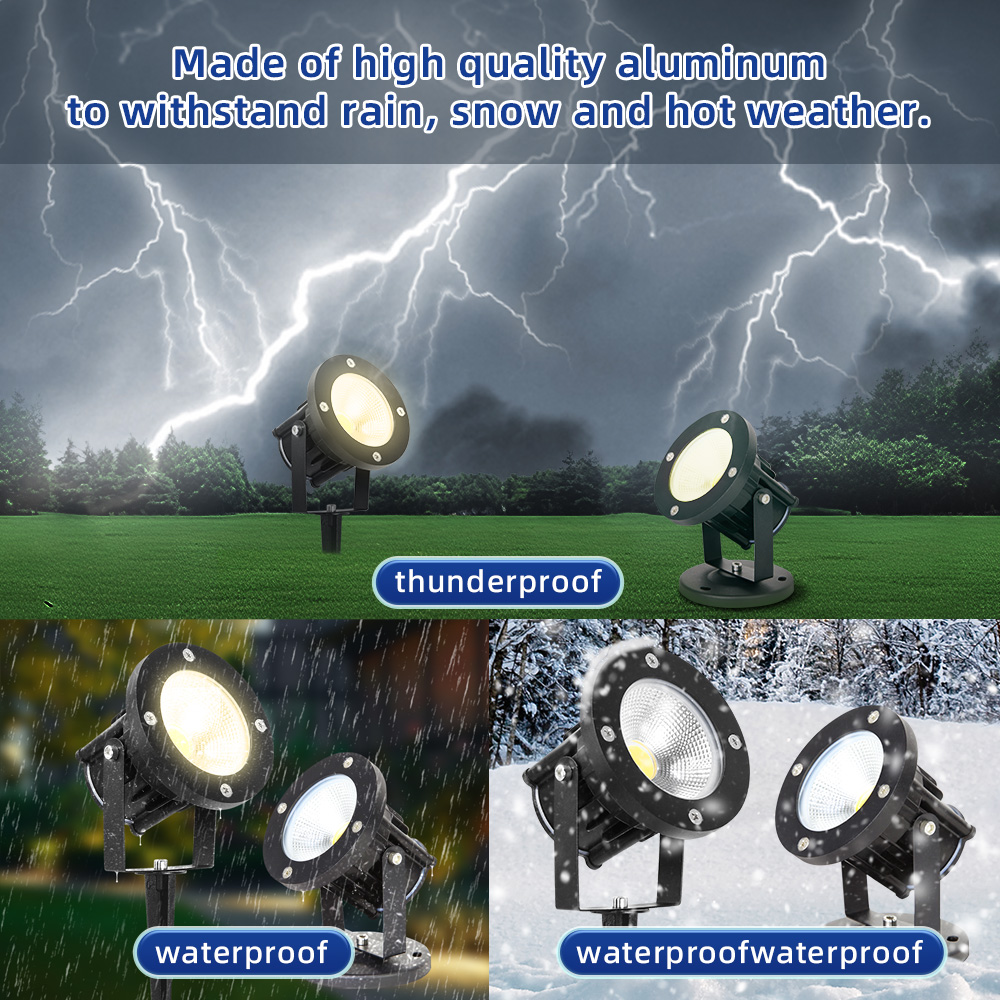 Outdoor Lighting Diy - مصباح حديقة LED GU10، إضاءة خارجية