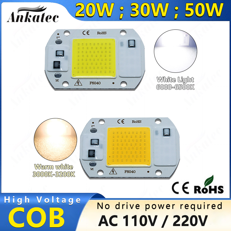 Outdoor Lighting Diy - 3000K 6000K LED COB رقاقة ضوء