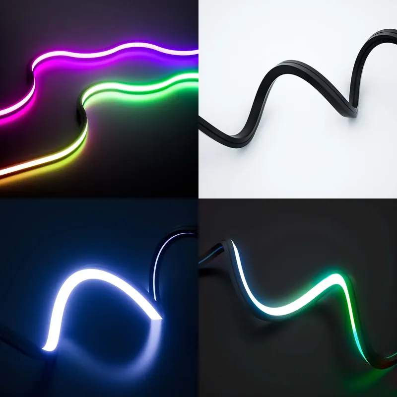Outdoor Lighting Strip - شريط إضاءة نيون LED ملون مثالي