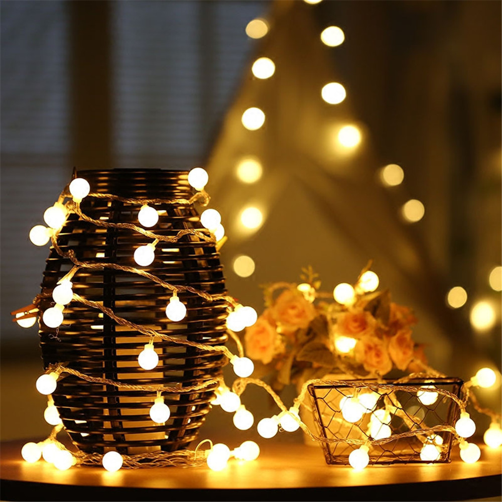 أضواء خيطية تعمل بالطاقة الشمس - مراجعة Outdoor Lighting Diy وسعره