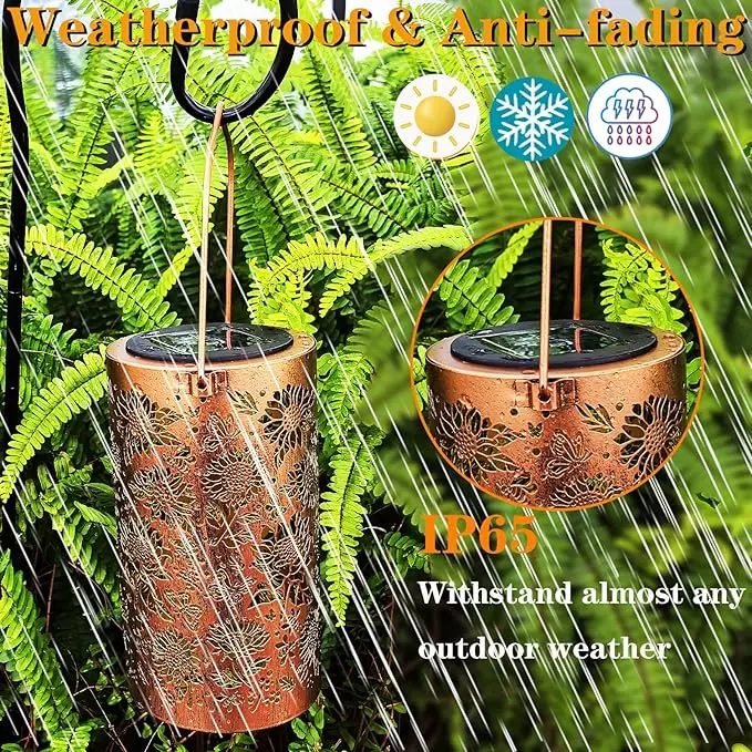 ضوء عباد الشمس وضوء الظل مقاوم - مراجعة Outdoor Lighting Lanterns وسعره