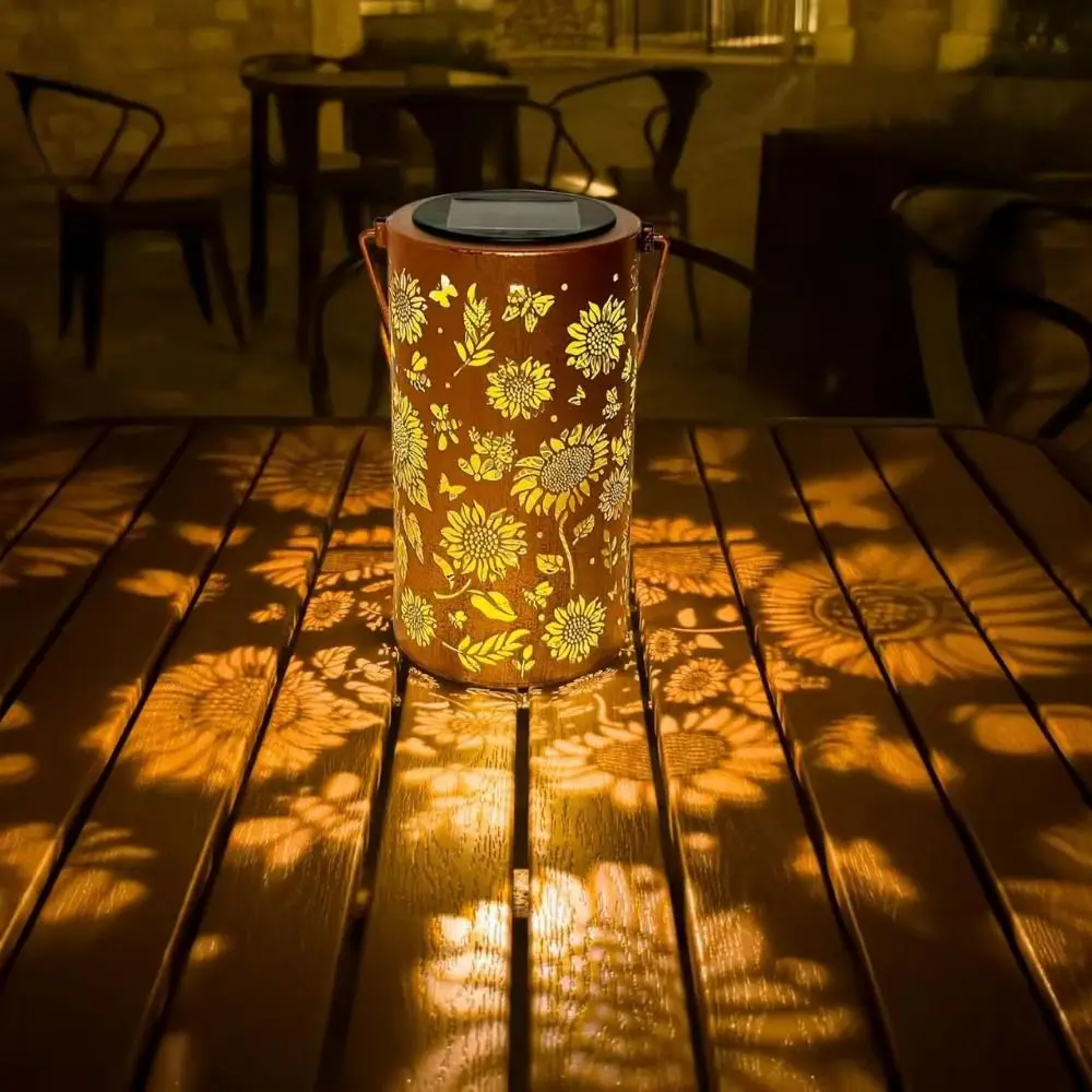 ضوء عباد الشمس وضوء الظل مقاوم - مراجعة Outdoor Lighting Lanterns وسعره
