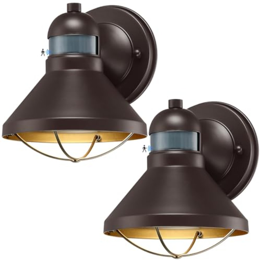 مجموعة من 2 مصباح جداري خارجي  - مراجعة Outdoor Lighting Lanterns وسعره