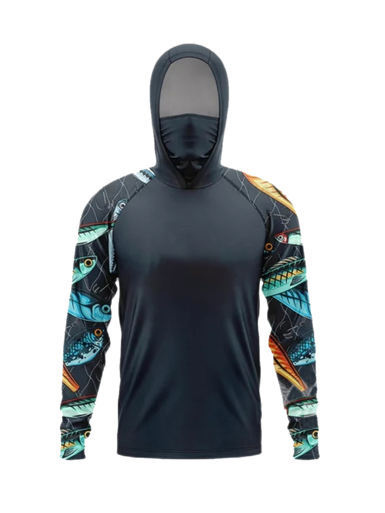 قميص صيد رجالي بقلنسوة بنمط ال - مراجعة Outdoor Lighting Jersey وسعره