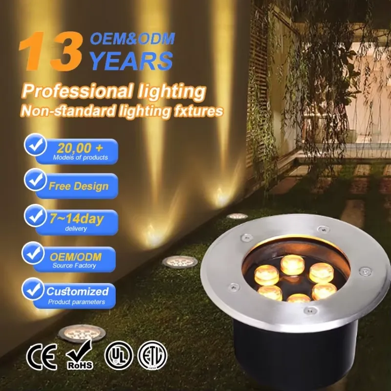مصباح LED تحت الأرض مقاوم للما - مراجعة Outdoor Lighting Driveway وسعره