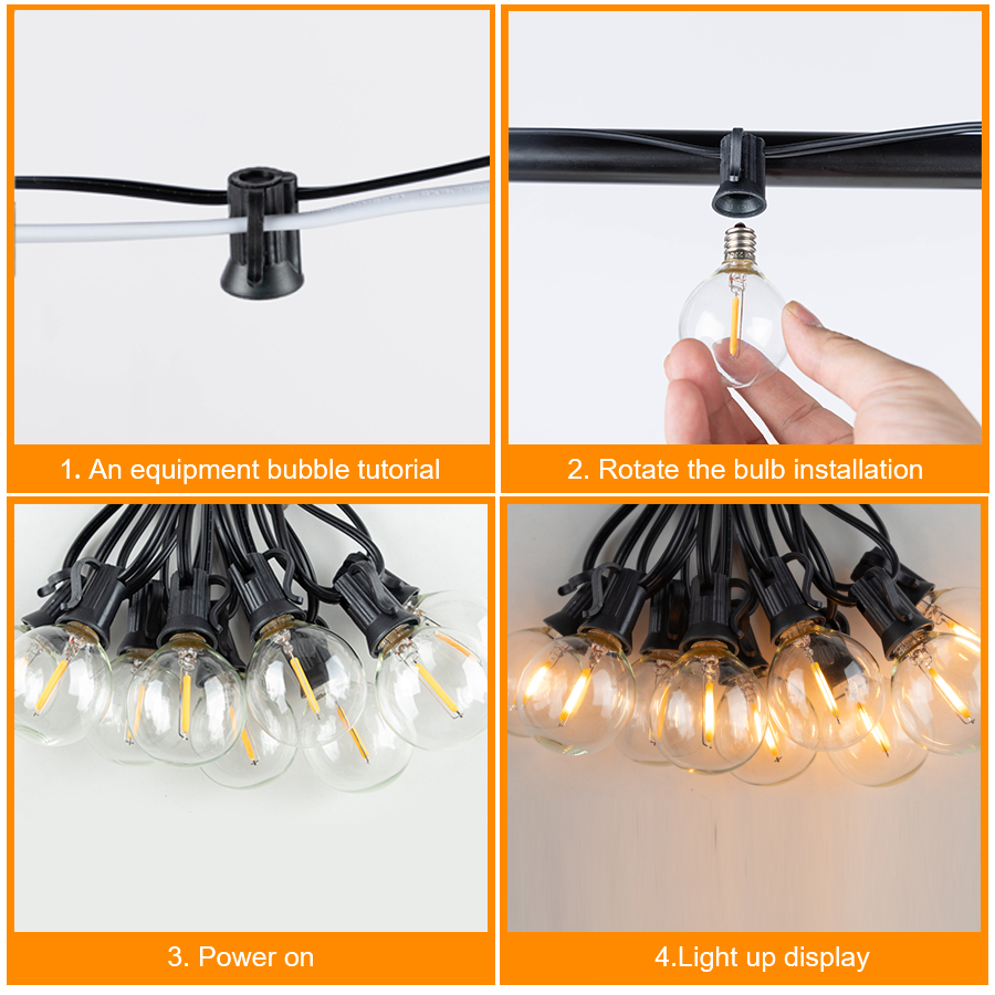 G40 LED في الهواء الطلق سلسلة  - مراجعة Outdoor Lighting Strip وسعره