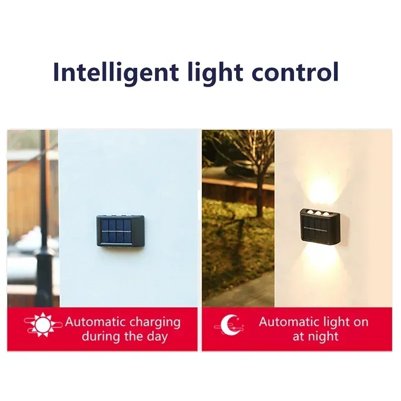 مصباح جداري شمسي COB مقاوم للم - مراجعة Outdoor Lighting Uplight وسعره