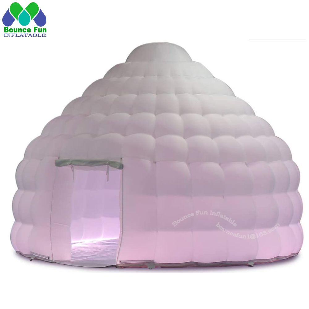 الأبيض نفخ القباني قبة خيمة مع - مراجعة Outdoor Lighting Rental وسعره