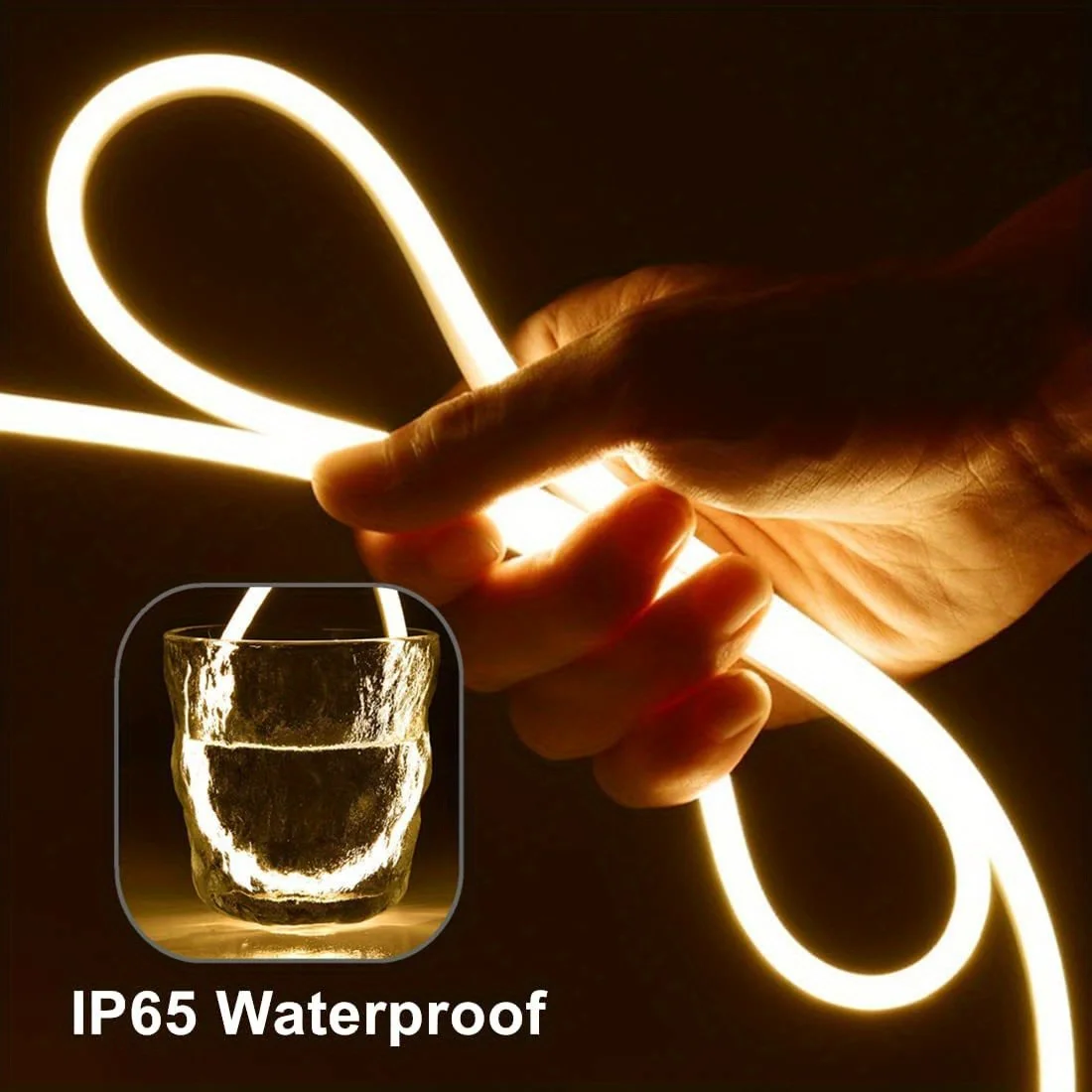 شريط إضاءة نيون LED بجهد 5 فول - مراجعة Outdoor Lighting Strip وسعره