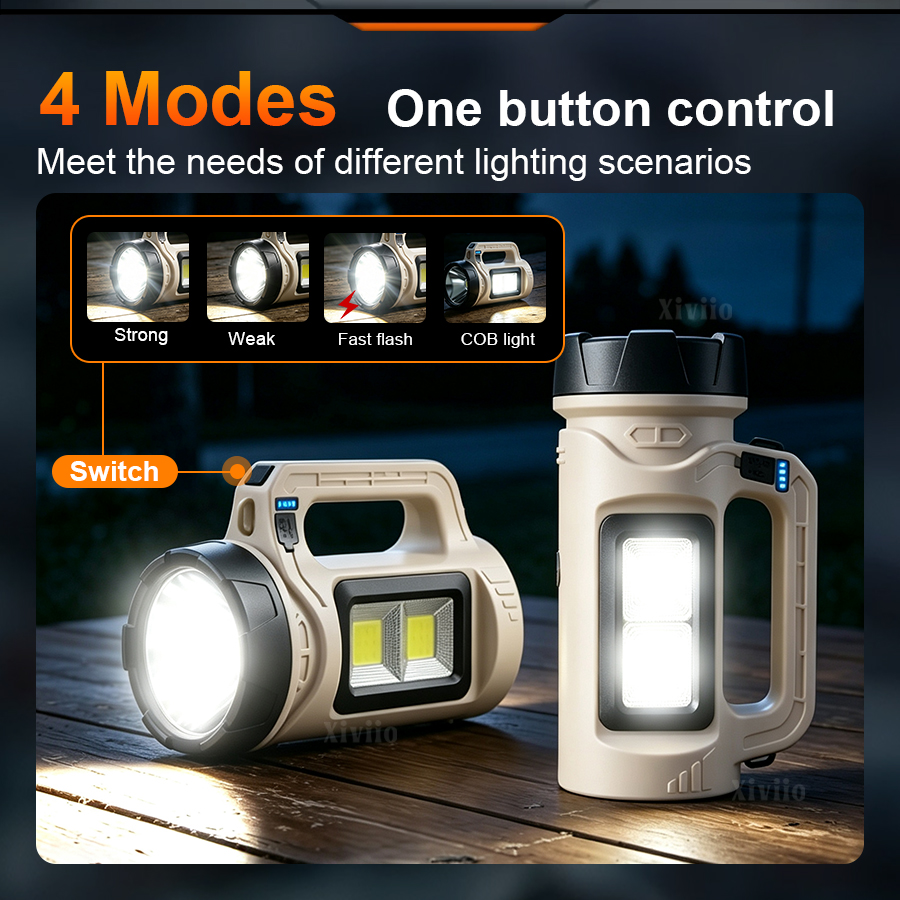 مصباح LED محمول متعدد المشاهد  - مراجعة Outdoor Lighting Diy وسعره