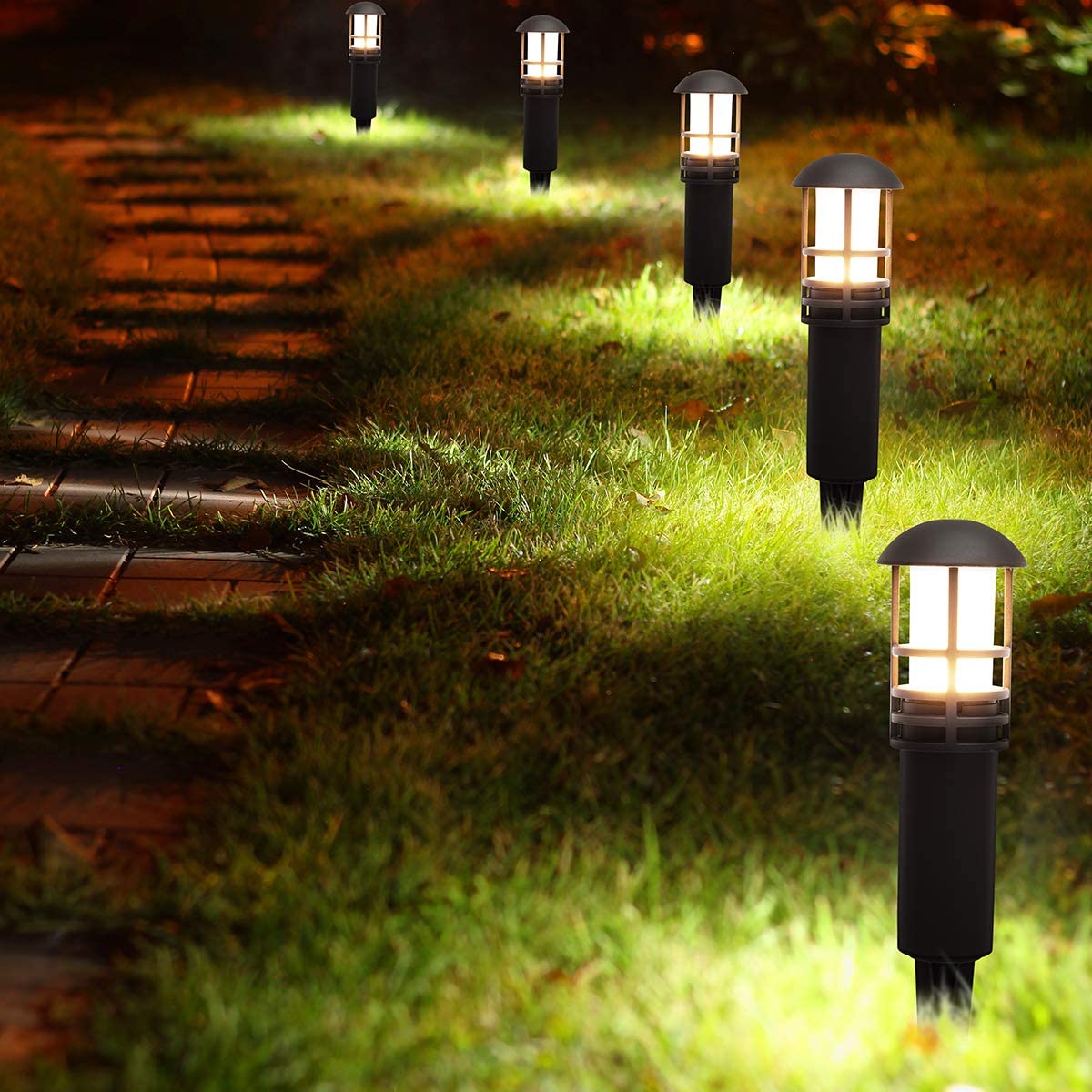 8 قطعة LED في الهواء الطلق حدي - مراجعة Outdoor Lighting Driveway وسعره