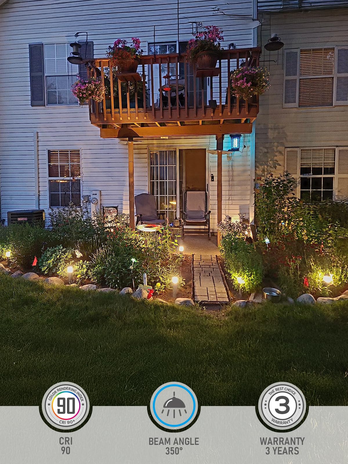 8 قطعة LED في الهواء الطلق حدي - مراجعة Outdoor Lighting Driveway وسعره