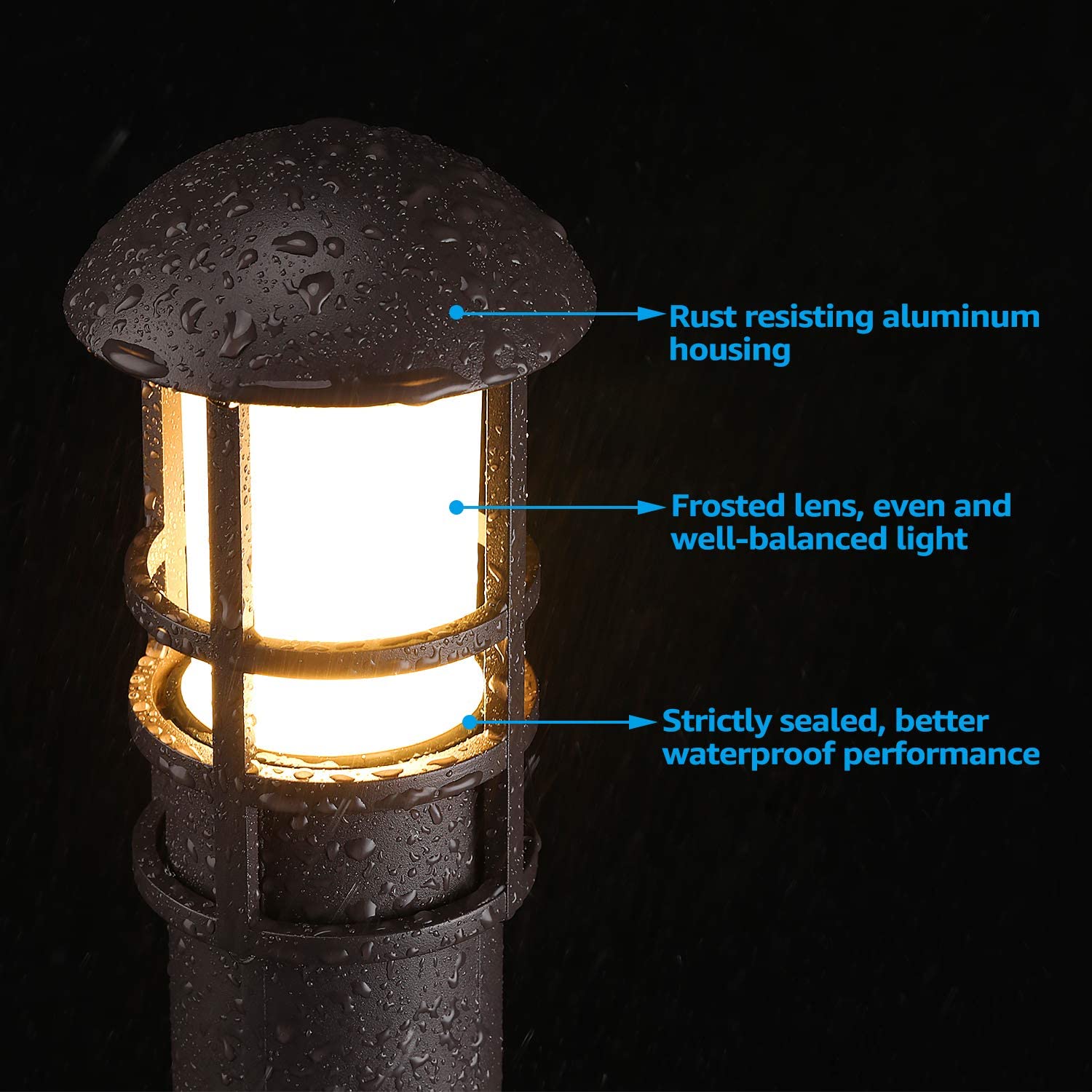 8 قطعة LED في الهواء الطلق حدي - مراجعة Outdoor Lighting Driveway وسعره