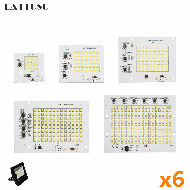 6 قطعة/الوحدة Led مصباح 10 واط - مراجعة Outdoor Lighting Diy وسعره