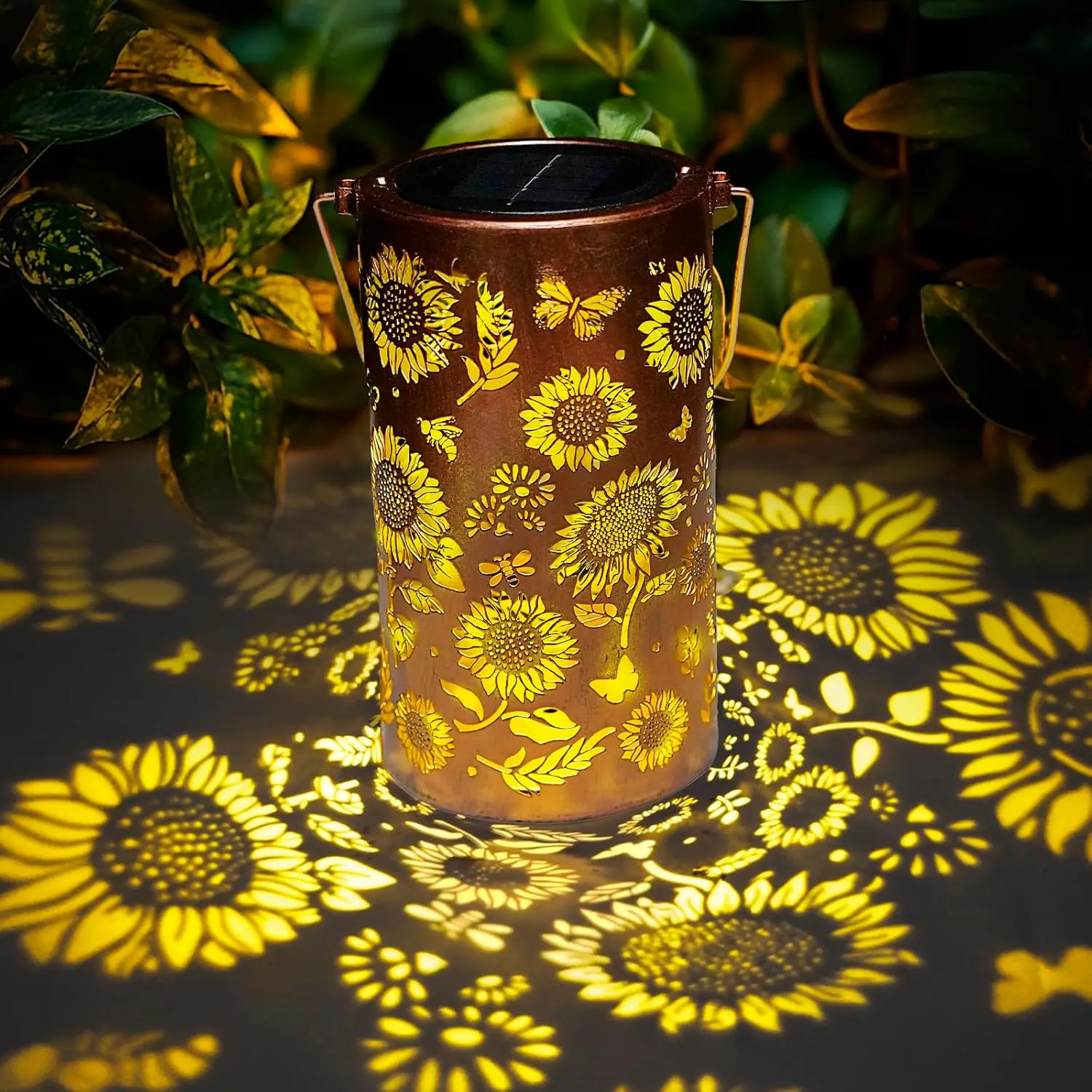 إضاءة زهرة عباد الشمس وتأثير ا - مراجعة Outdoor Lighting Lanterns وسعره