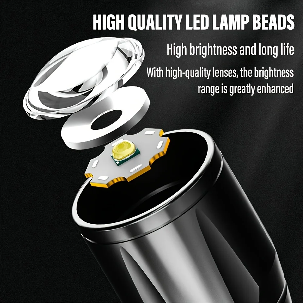 مصباح يدوي LED صغير مع كشاف CO - مراجعة Outdoor Lighting Lanterns وسعره