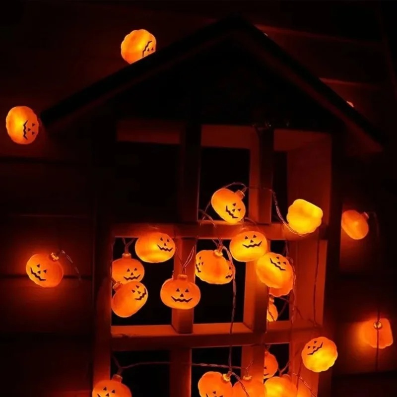 أضواء زينة على شكل قرع الهالوي - مراجعة Outdoor Lighting Lanterns وسعره
