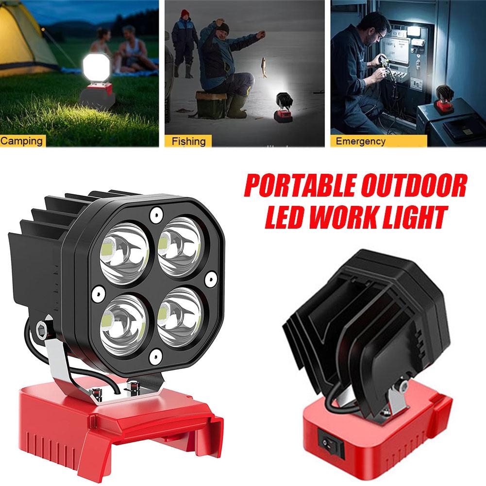مصباح عمل LED محمول بقوة 40 وا - مراجعة Outdoor Lighting Jobs وسعره