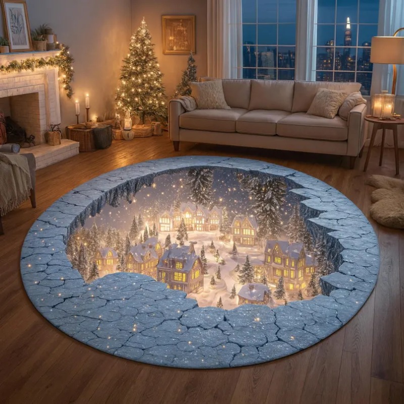 ثلاثية الأبعاد عيد الميلاد قري - مراجعة Outdoor Xmas Lighting Ideas وسعره