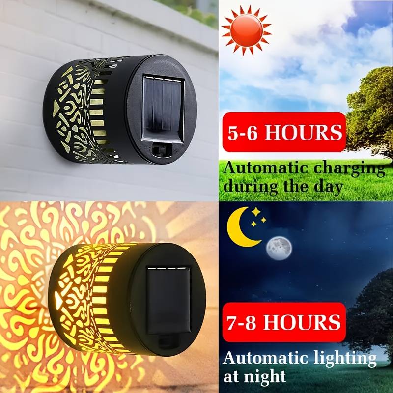 مجموعة من 2 مصابيح حديقة تعمل  - مراجعة Outdoor Lighting Driveway وسعره