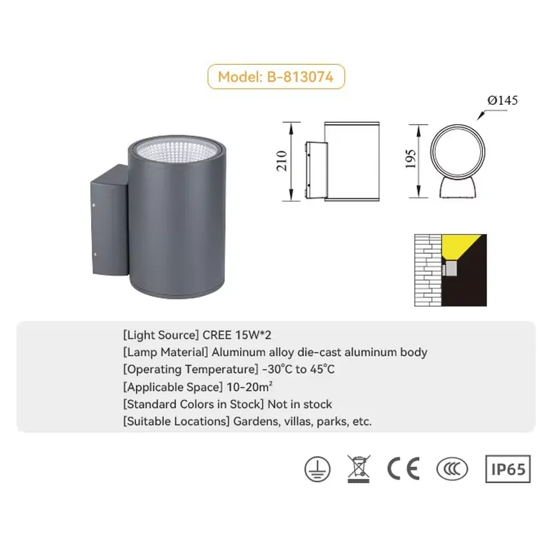 مصباح جداري خارجي LED أصلي للب - مراجعة Outdoor Lighting Uplight وسعره