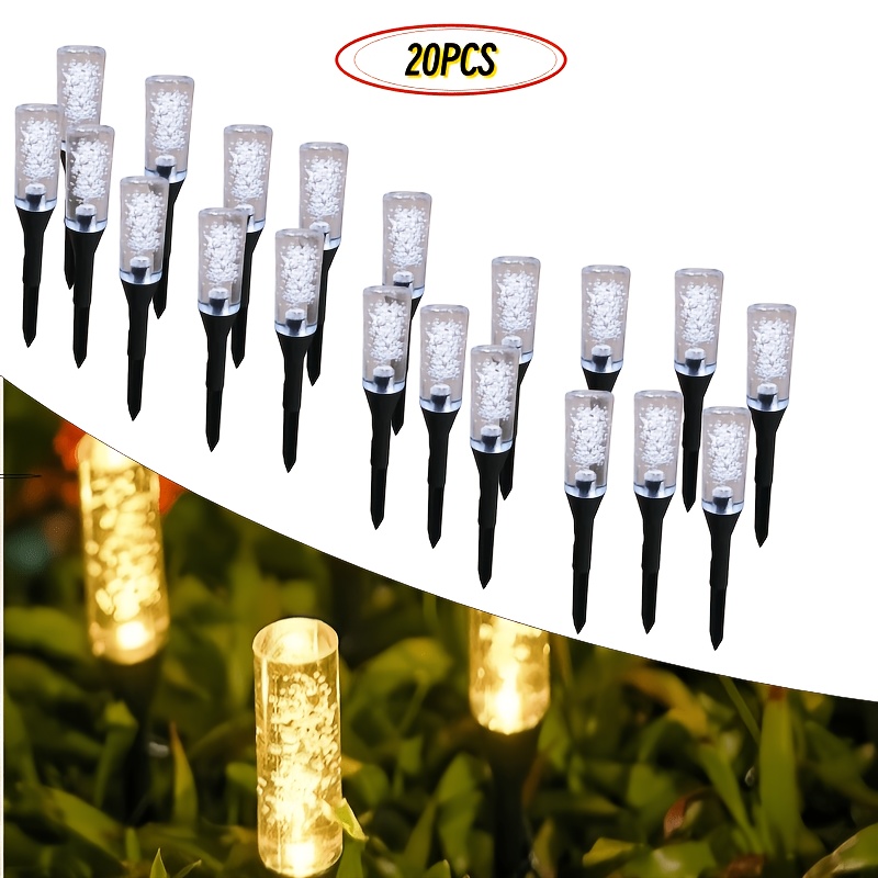 أضواء شمسية على شكل فقاعات، مص - مراجعة Outdoor Lighting Driveway وسعره